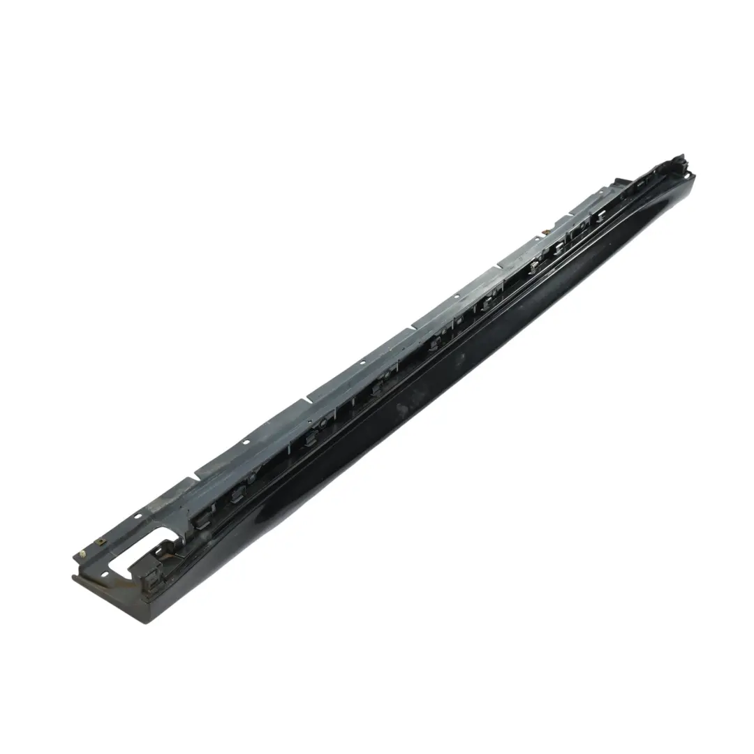 Porsche Cayenne 92A Side Skirt Sill Strip Left N/S Jet Black Metallic - C9X - SKU 95855955300-JBL - Part number 95855955300
