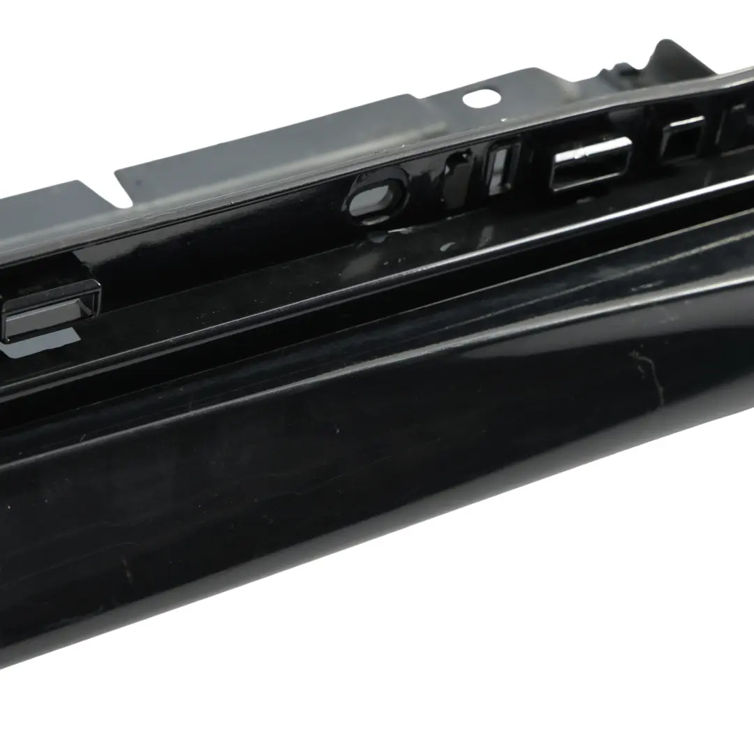 Porsche Cayenne 92A Striscia Di Brancardi Laterali Sinistra Jet Black Noir - C9X - SKU 95855955300-JBL - Numero di parte 95855955300