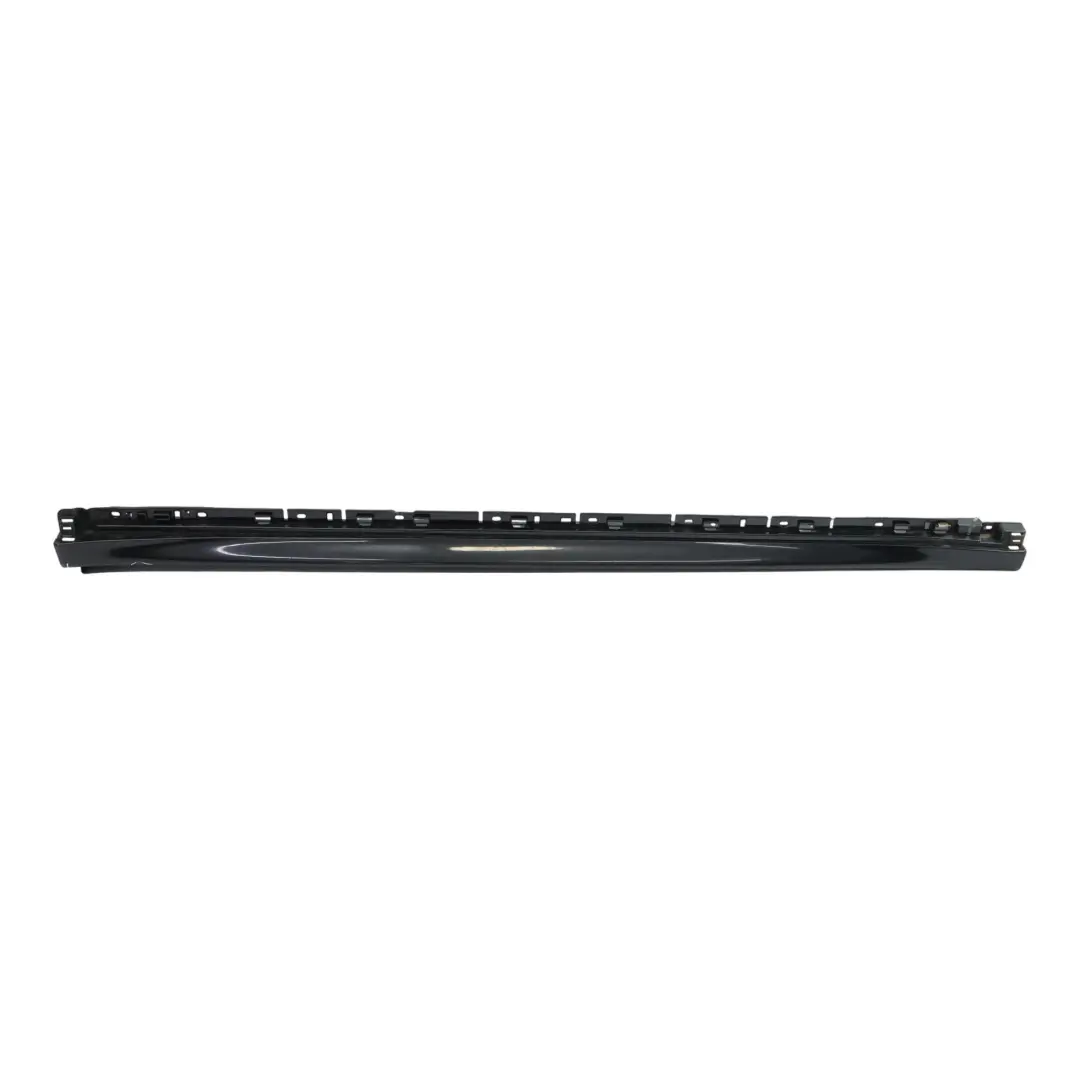 Porsche Cayenne 92A Listón De Umbral De Faldón Lateral Derecho Jet Black - C9X - SKU 95855955400-JBL - Número de pieza 95855955400