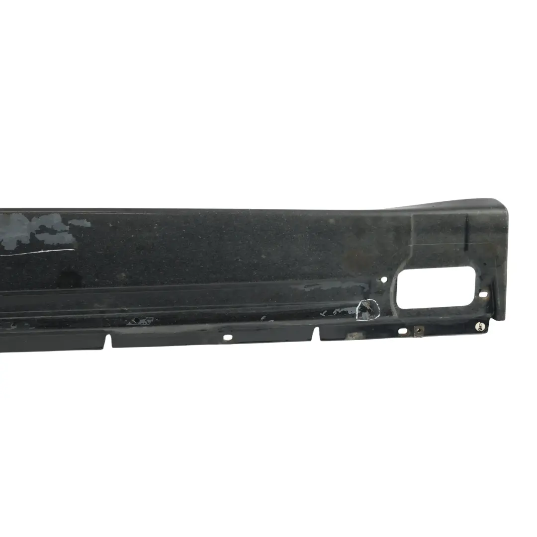 Side Skirt Sill Strip Right O/S Jet Black Metallic - C9X to Porsche Cayenne 92A with Part number 95855955400 Porsche Cayenne 92A Side Skirt Sill Strip Right O/S Jet Black Metallic - C9X - SKU 95855955400-JBL - Part number 95855955400