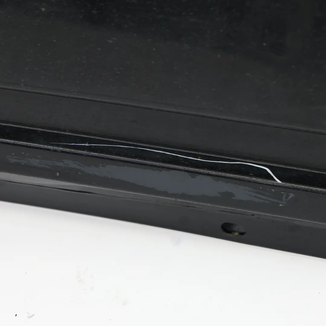 Side Skirt Sill Strip Right O/S Jet Black Metallic - C9X to Porsche Cayenne 92A with Part number 95855955400 Porsche Cayenne 92A Side Skirt Sill Strip Right O/S Jet Black Metallic - C9X - SKU 95855955400-JBL - Part number 95855955400