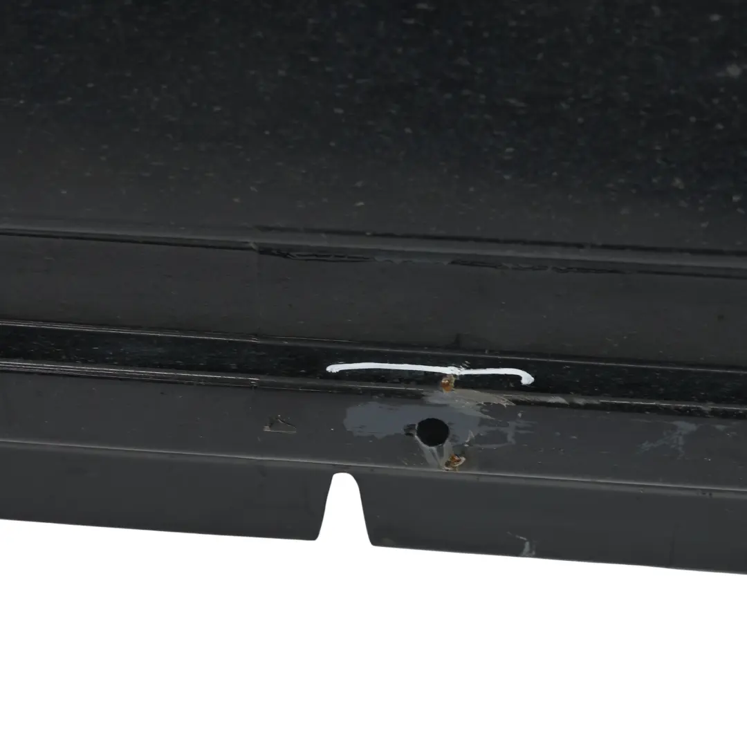 Porsche Cayenne 92A Listón De Umbral De Faldón Lateral Derecho Jet Black - C9X - SKU 95855955400-JBL - Número de pieza 95855955400