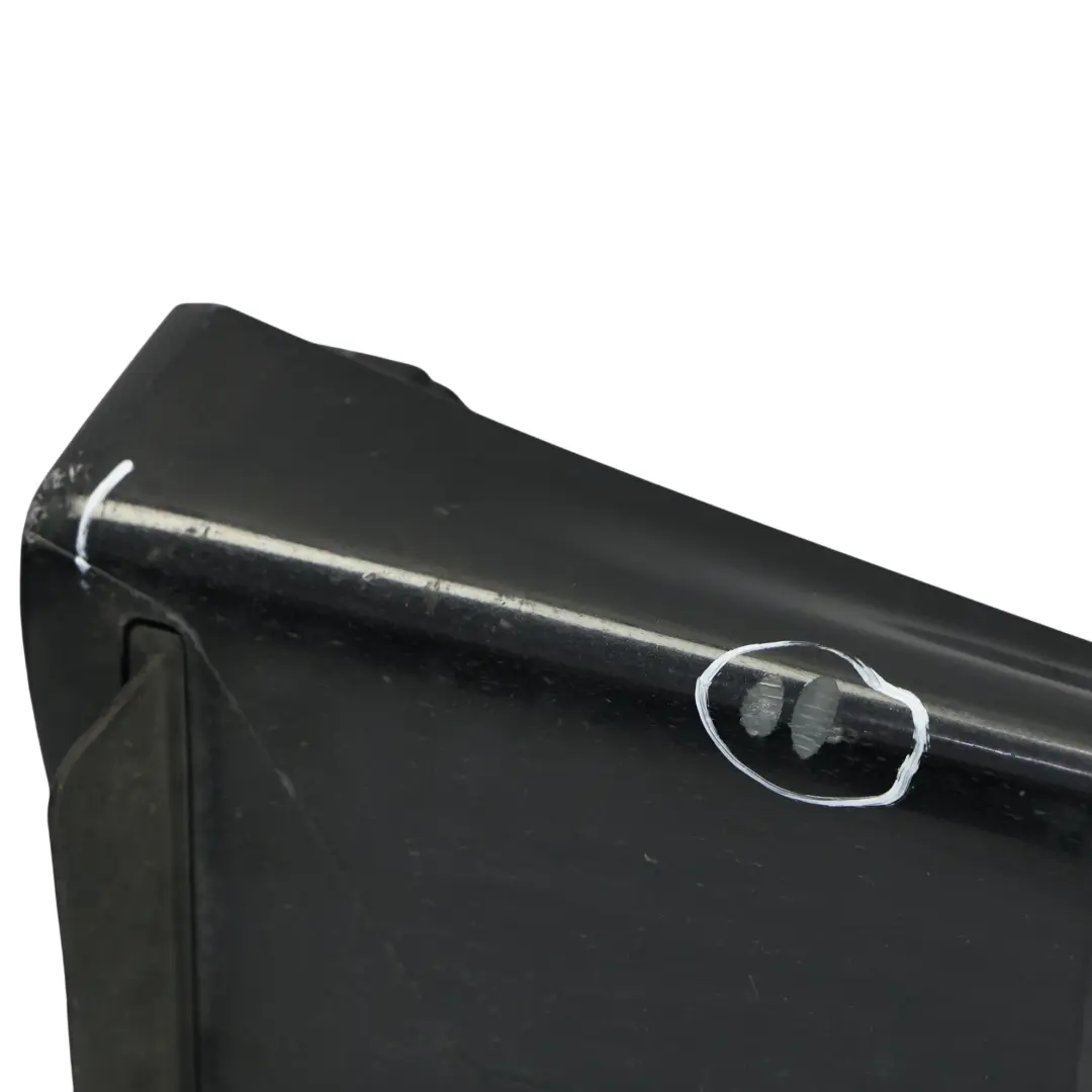 Porsche Cayenne 92A Side Skirt Sill Strip Right O/S Jet Black Metallic - C9X - SKU 95855955400-JBL - Part number 95855955400