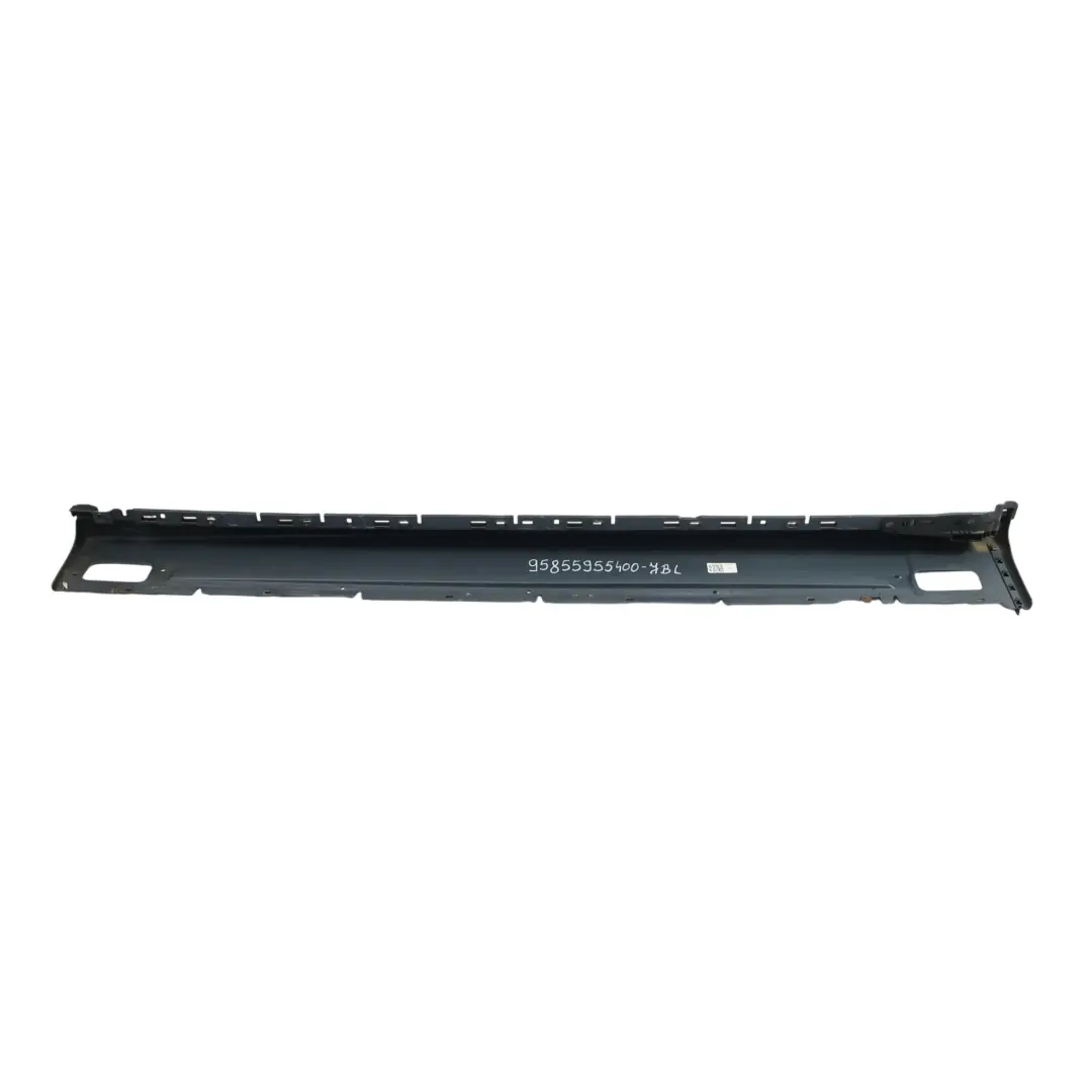 Porsche Cayenne 92A Side Skirt Sill Strip Right O/S Jet Black Metallic - C9X - SKU 95855955400-JBL - Part number 95855955400