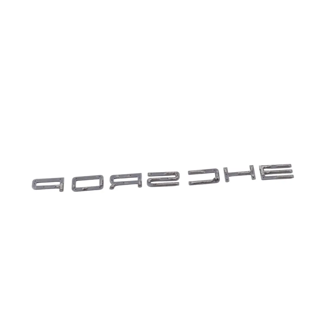 Porsche Cayenne 92A Rear Hatch Boot Lid Trink Emblem Lettering Label - SKU 95855968700 - Part number 95855968700