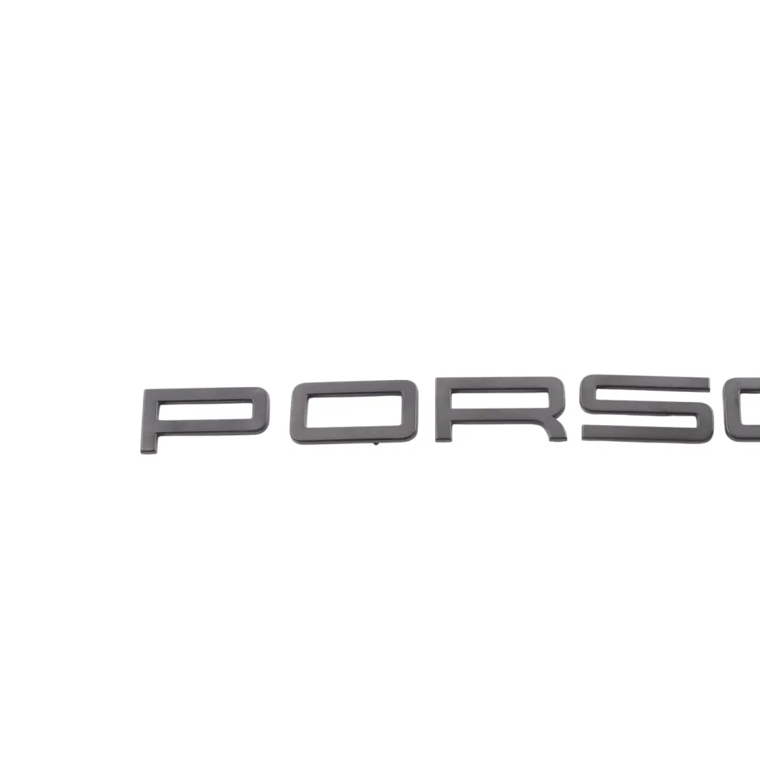 Porsche Cayenne 92A Rear Hatch Boot Lid Trink Emblem Lettering Label - SKU 95855968700 - Part number 95855968700
