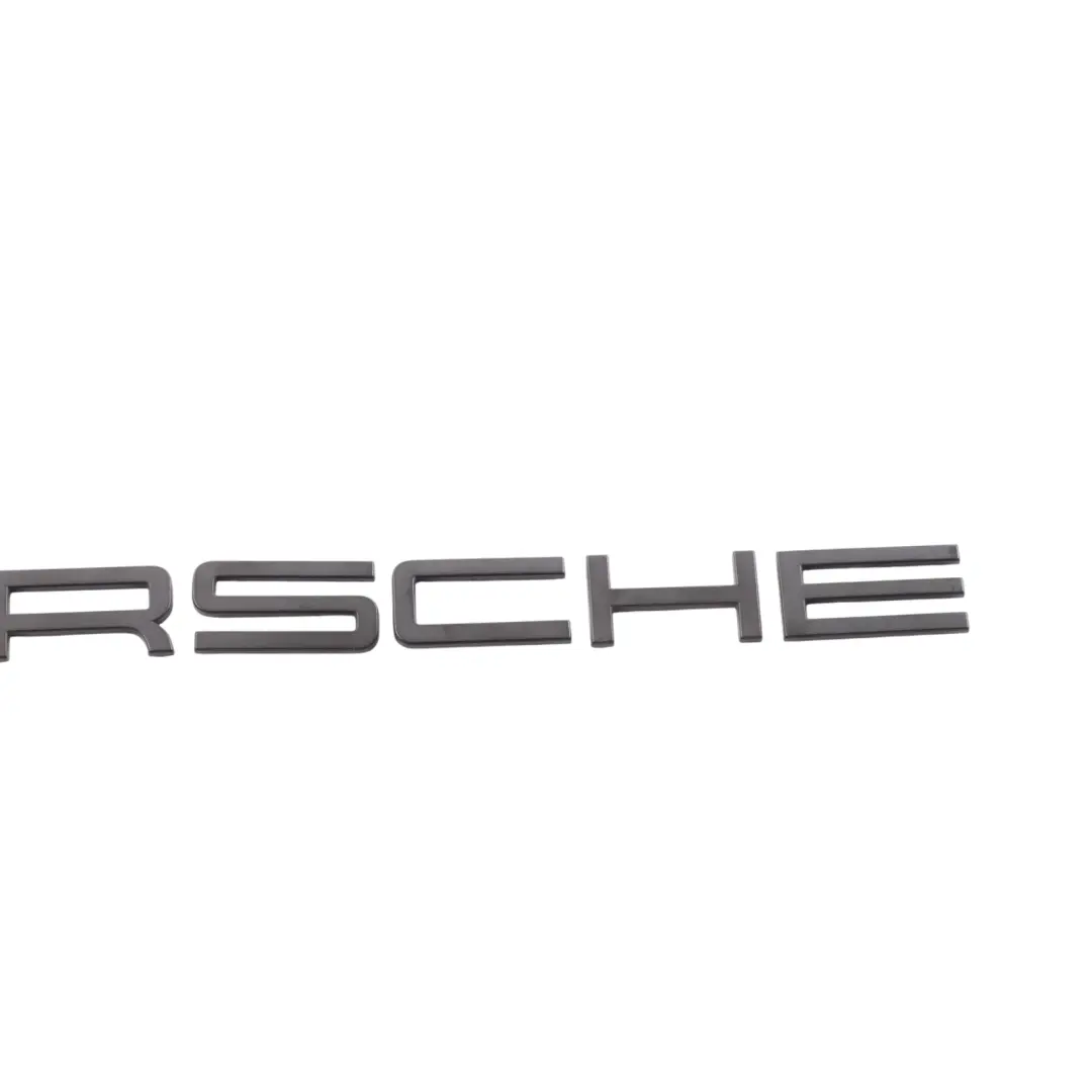 Porsche Cayenne 92A Rear Hatch Boot Lid Trink Emblem Lettering Label - SKU 95855968700 - Part number 95855968700
