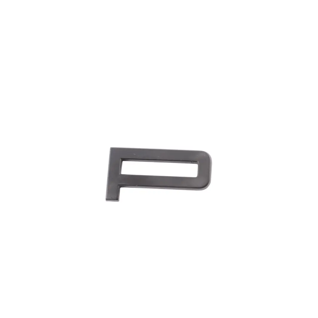 Porsche Cayenne 92A Rear Hatch Boot Lid Trink Emblem Lettering Label - SKU 95855968700 - Part number 95855968700