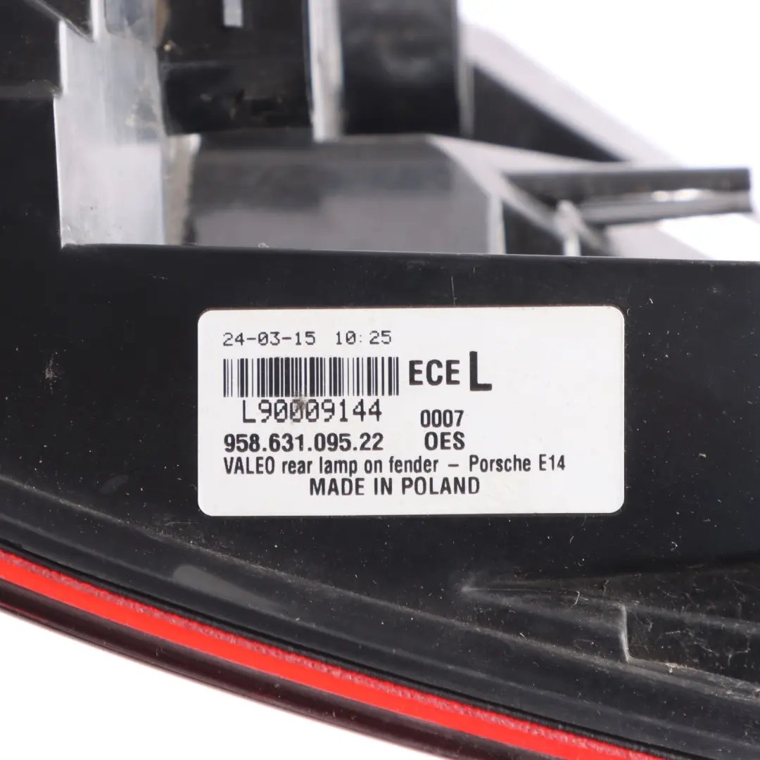 Porsche Cayenne 92A Lampa Tylna Zewnętrzna Lewy Tył - SKU 95863109522 - Numer Części 95863109522
