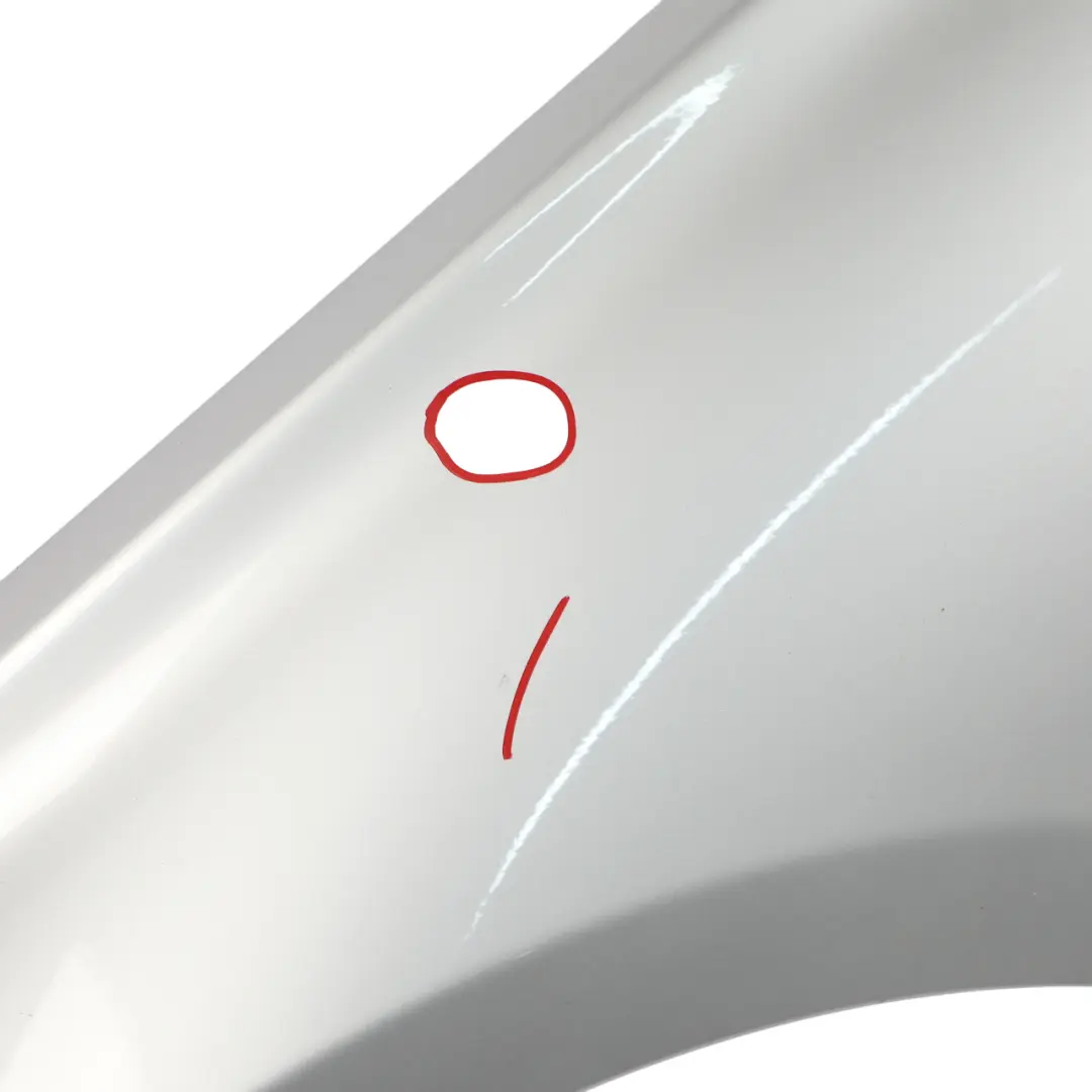 BMW F30 Side Wing Panel Fender F31 Front Left N/S Glacier Silver Metallic - A83 - SKU 9621597-GSB - Part number 9621597