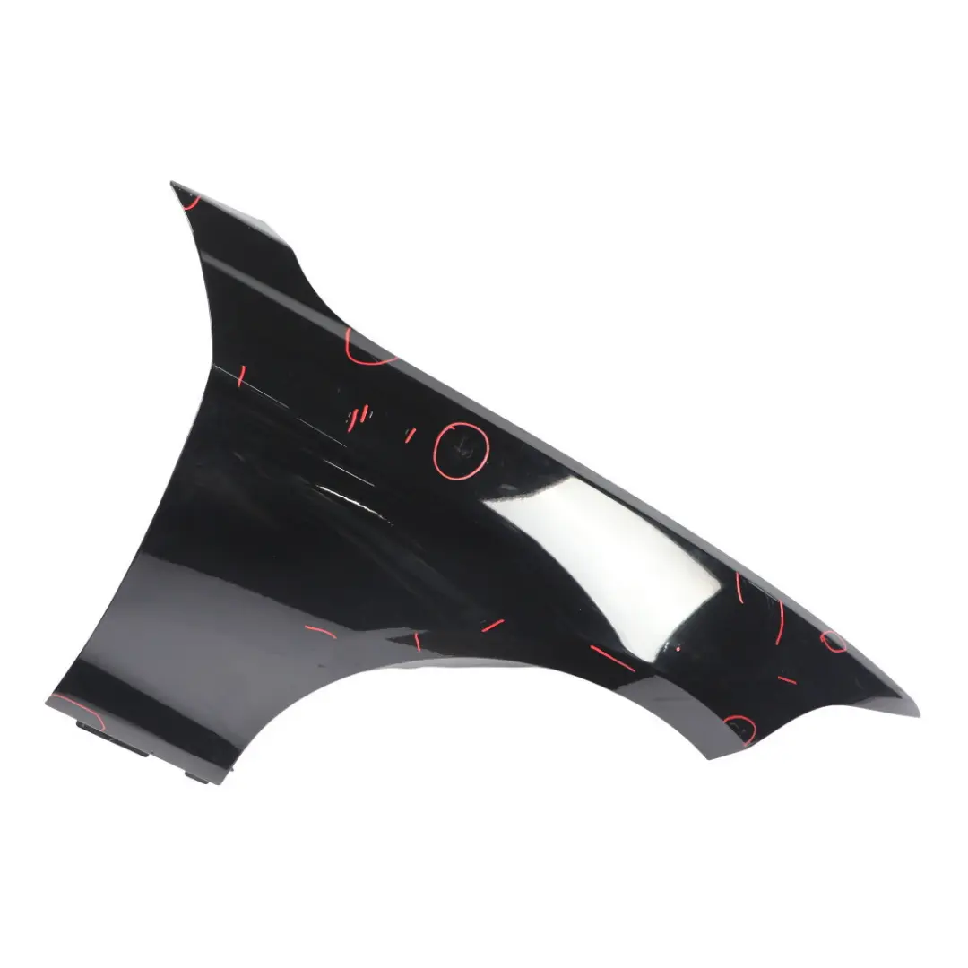 BMW F20 F22 Side Panel Wing Fender Front Right O/S Schwarz 2 - 668 - SKU 7284646-SCH - Part number 7284646