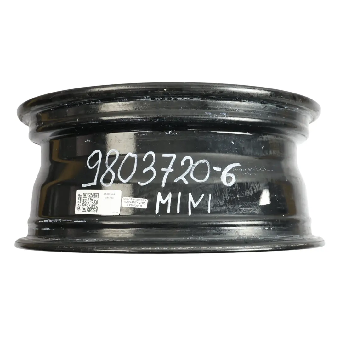 Mini Cooper R60 Wheel Alloy Rim 16" ET:46 6,5J 5-Star Single Spoke 124 - SKU 9803720-6 - Part number 9803720