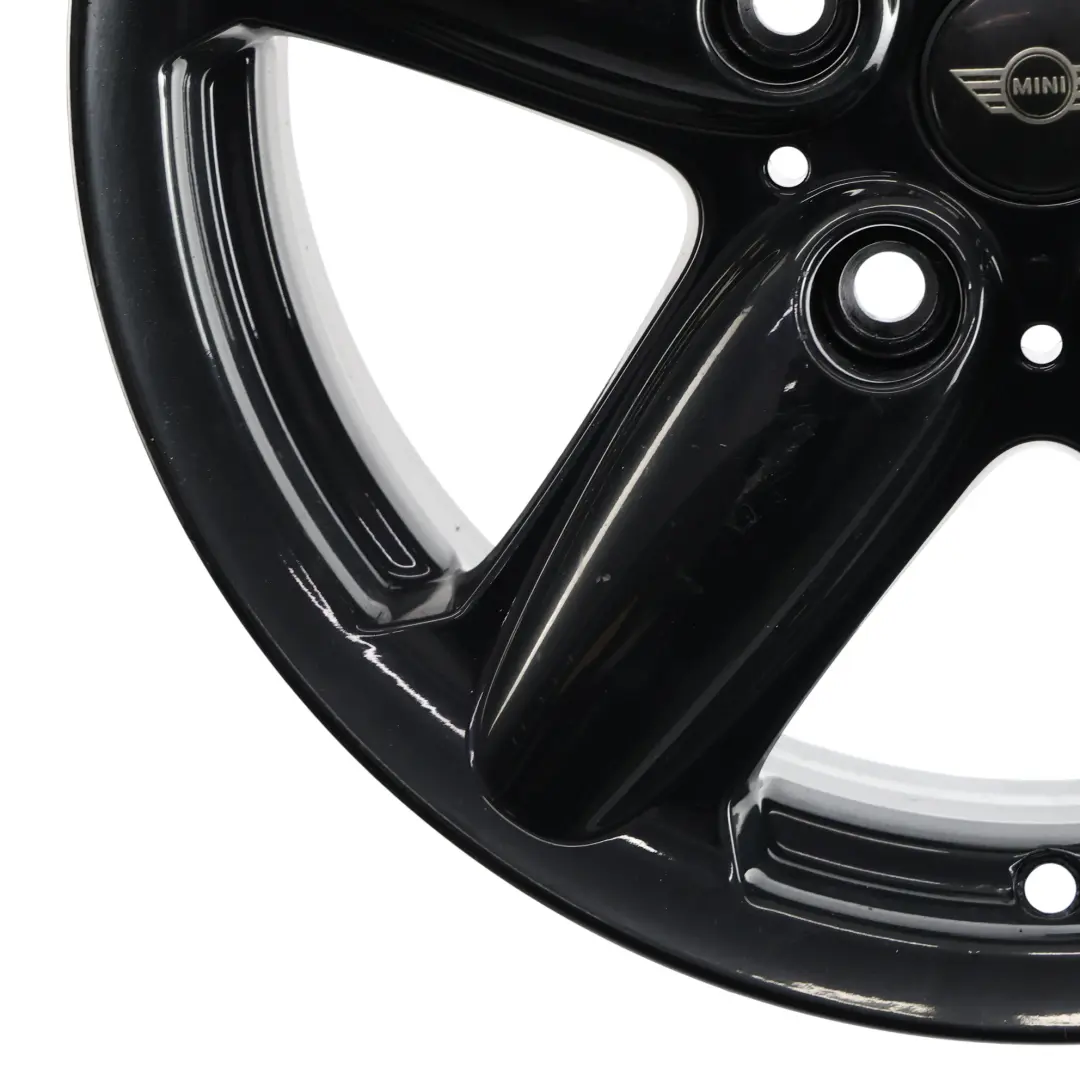 Alloy Rim 16" ET:46 6,5J 5-Star Single Spoke 124 to Mini Cooper R60 Wheel with Part number 9803720 Mini Cooper R60 Wheel Alloy Rim 16" ET:46 6,5J 5-Star Single Spoke 124 - SKU 9803720-6 - Part number 9803720