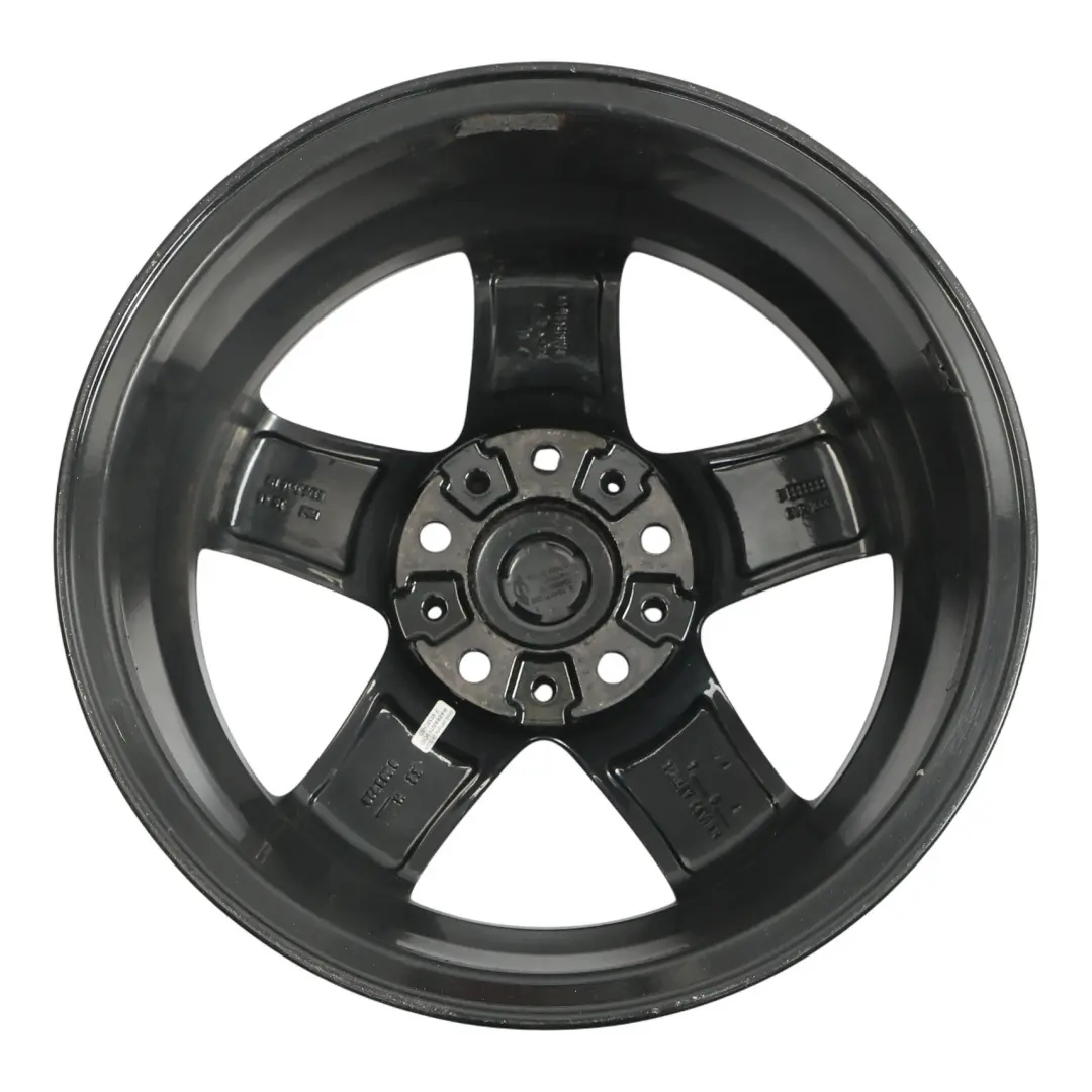 Alloy Rim 16" ET:46 6,5J 5-Star Single Spoke 124 to Mini Cooper R60 Wheel with Part number 9803720 Mini Cooper R60 Wheel Alloy Rim 16" ET:46 6,5J 5-Star Single Spoke 124 - SKU 9803720-7 - Part number 9803720
