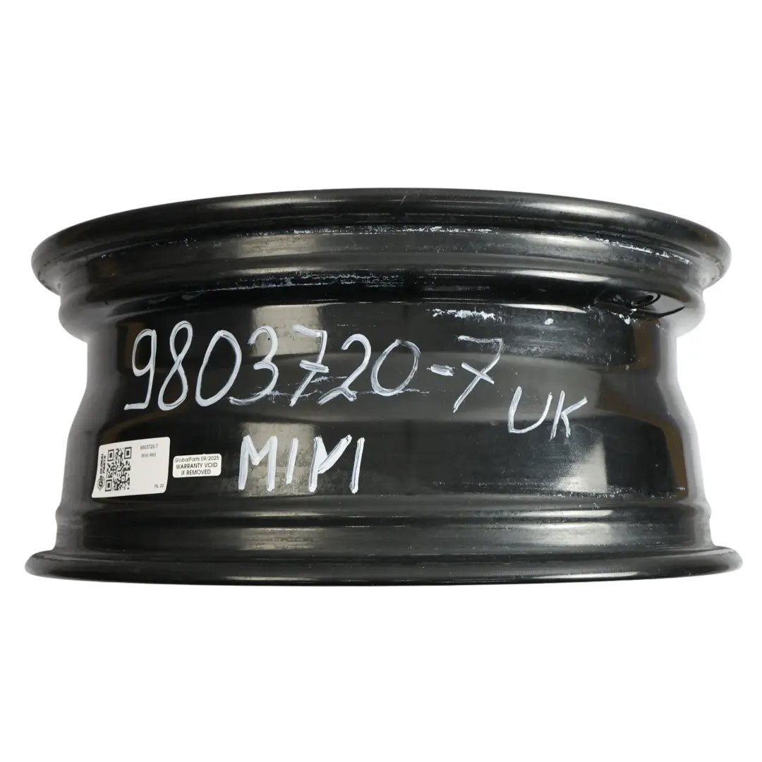 Mini Cooper R60 Wheel Alloy Rim 16" ET:46 6,5J 5-Star Single Spoke 124 - SKU 9803720-7 - Part number 9803720