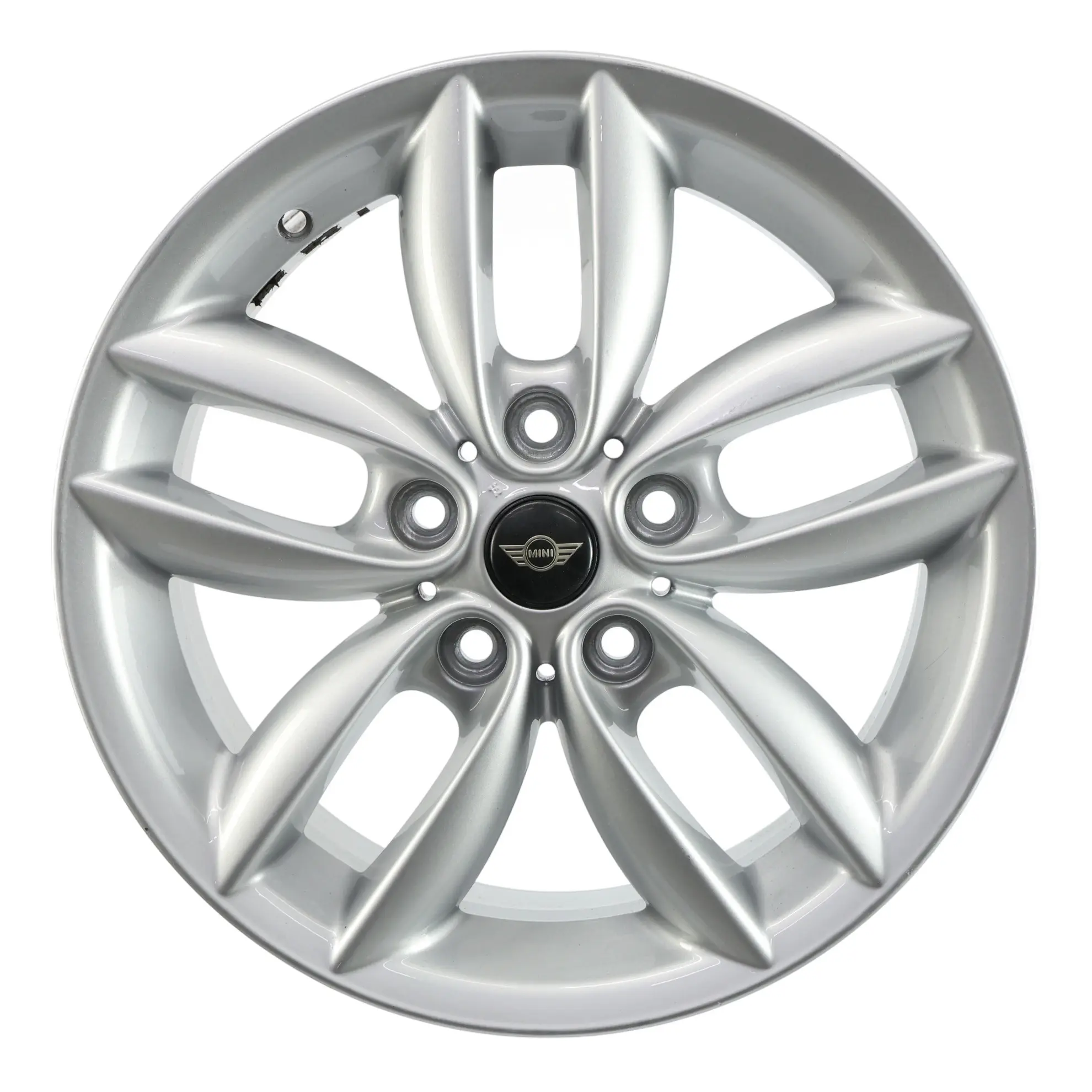 Mini R60 R61 Argento Cerchio lega 17" 7J 5-Star Doppie razze 124 ET:50 9803723