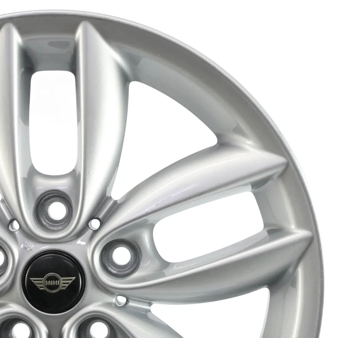 Mini R60 R61 Silver Wheel Alloy Rim 17" 7J 5-Star Double Spoke 124 ET:50 - SKU 9803723-1 - Part number 9803723