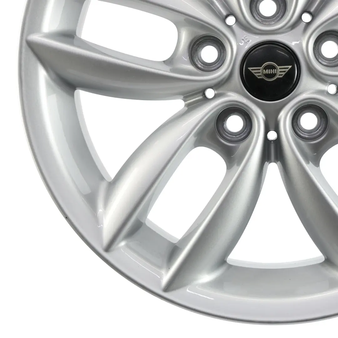 Mini R60 R61 Silver Wheel Alloy Rim 17" 7J 5-Star Double Spoke 124 ET:50 - SKU 9803723-1 - Part number 9803723