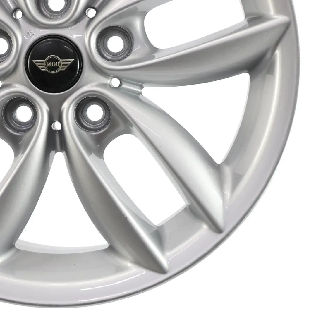 Mini R60 R61 Silver Wheel Alloy Rim 17" 7J 5-Star Double Spoke 124 ET:50 - SKU 9803723-1 - Part number 9803723