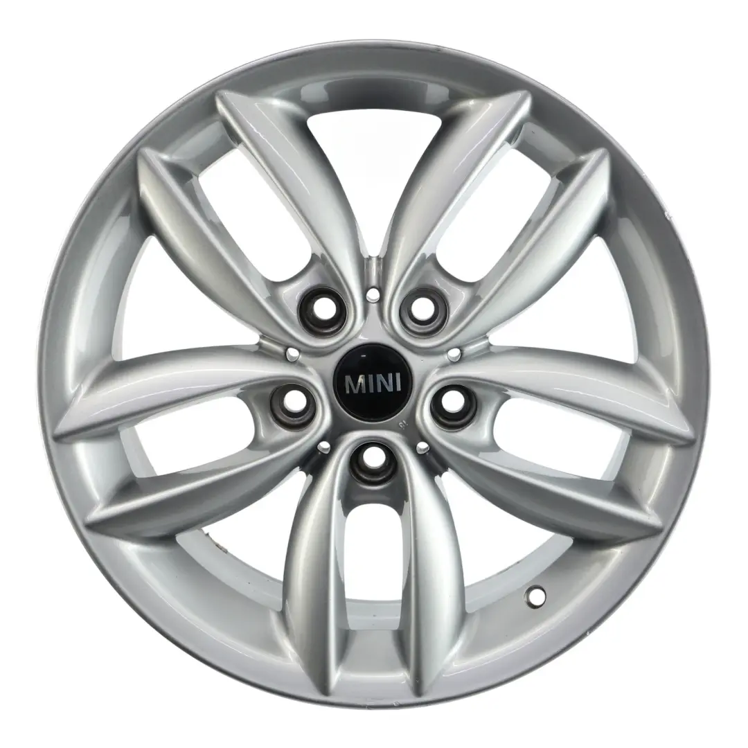 Mini Cooper R60 R61 Silber Alu Felge Alufelge 17" 7J 5 Star Double Spoke 124 - SKU 9803723-2 - Teilenummer 9803723