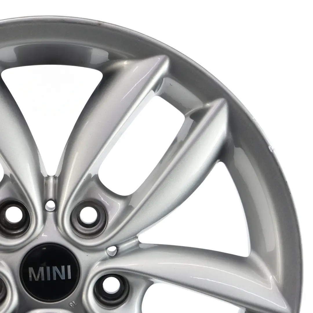 Mini Cooper R60 R61 Silber Alu Felge Alufelge 17" 7J 5 Star Double Spoke 124 - SKU 9803723-2 - Teilenummer 9803723