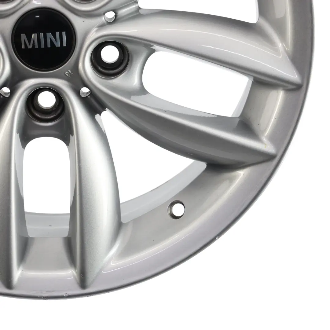 Mini Cooper R60 R61 Silber Alu Felge Alufelge 17" 7J 5 Star Double Spoke 124 - SKU 9803723-2 - Teilenummer 9803723