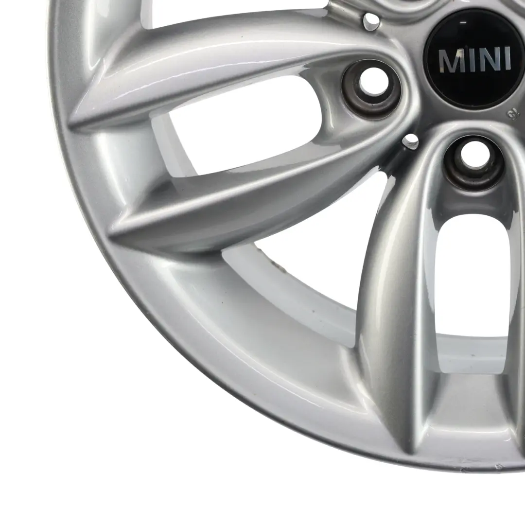 Mini Cooper R60 R61 Silber Alu Felge Alufelge 17" 7J 5 Star Double Spoke 124 - SKU 9803723-2 - Teilenummer 9803723