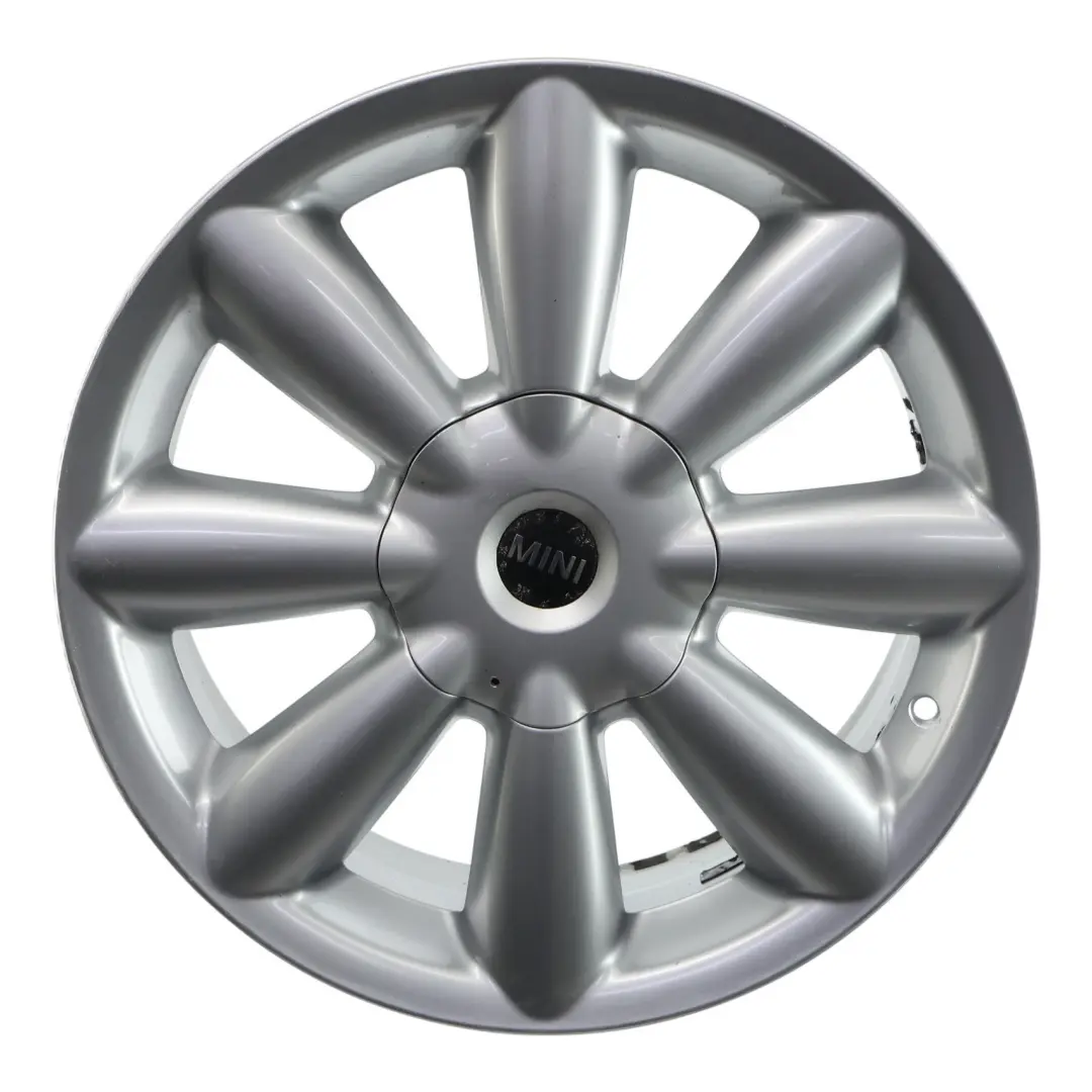 Mini Cooper R60 R61 Silver Wheel Alloy Rim 18" ET:52 7,5J Turbo Fan 126 - SKU 9803724-3 - Part number 9803724