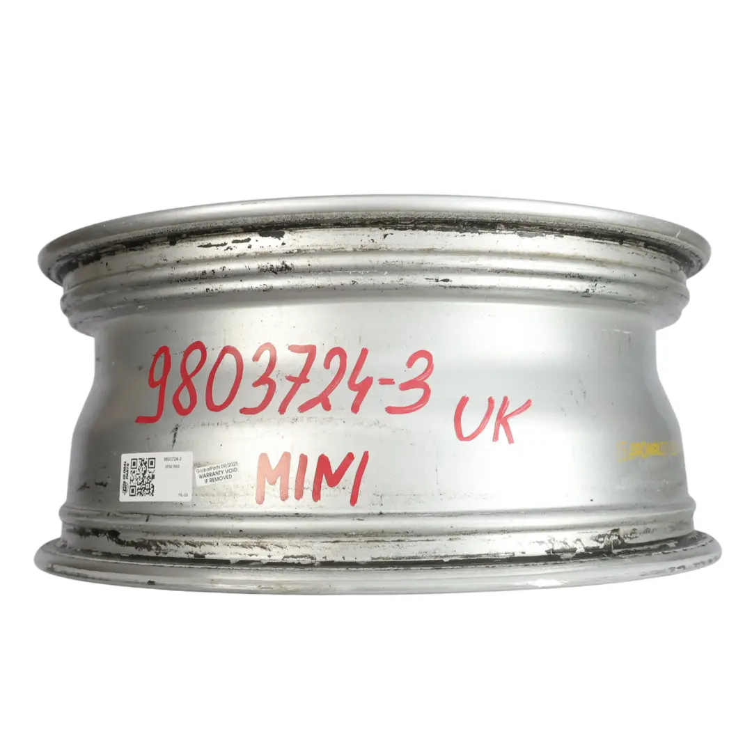 Mini Cooper R60 R61 Silver Wheel Alloy Rim 18" ET:52 7,5J Turbo Fan 126 - SKU 9803724-3 - Part number 9803724