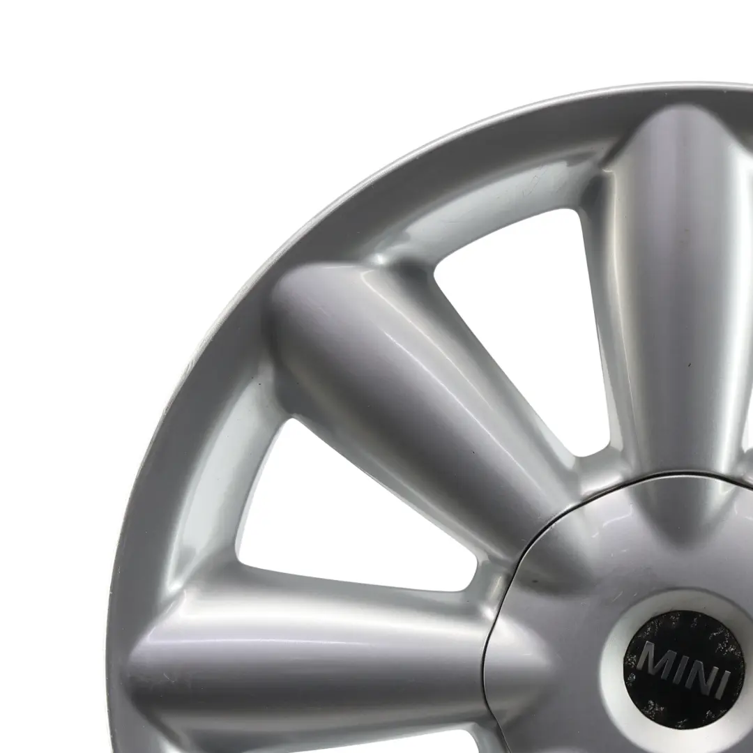 Mini Cooper R60 R61 Silver Wheel Alloy Rim 18" ET:52 7,5J Turbo Fan 126 - SKU 9803724-3 - Part number 9803724