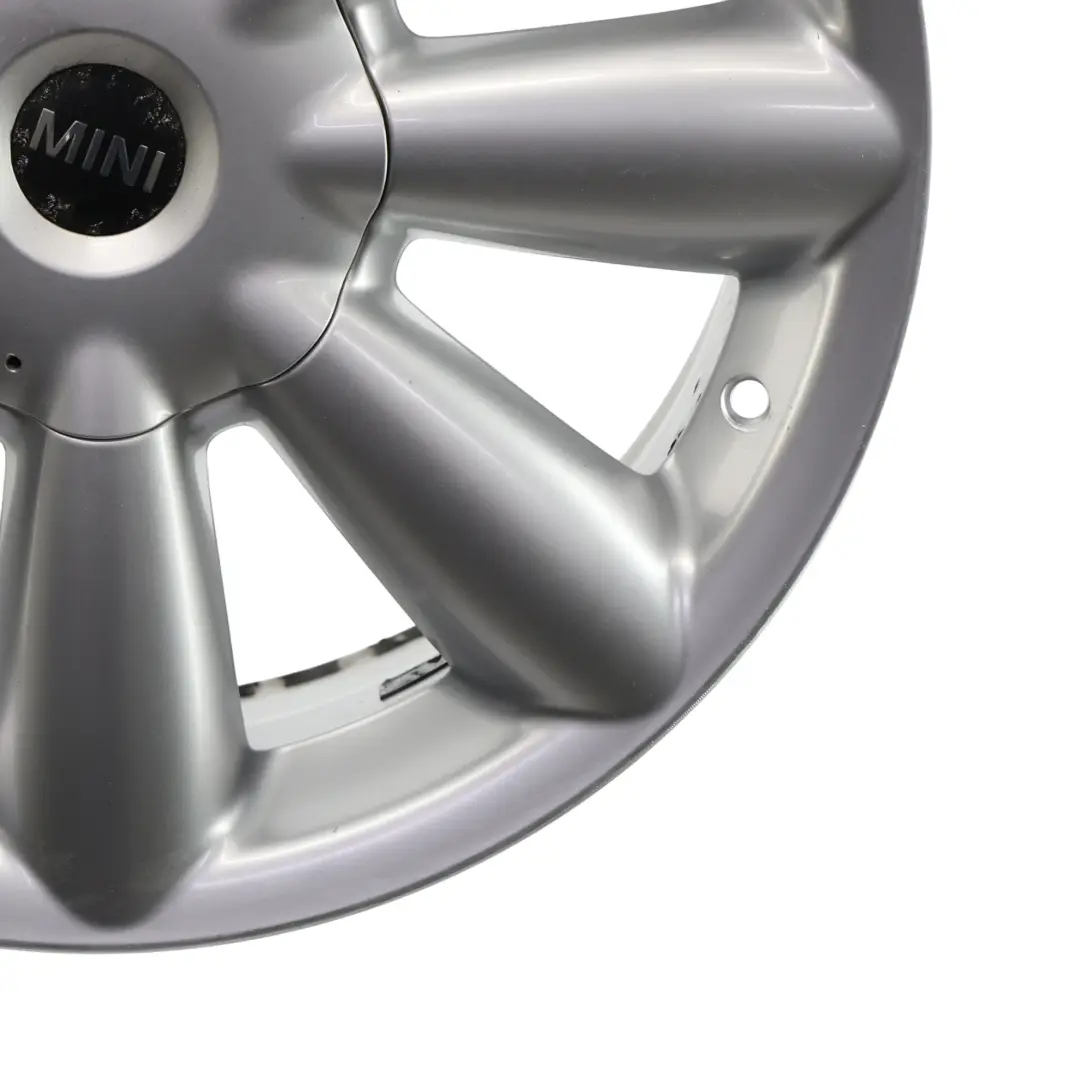 Mini Cooper R60 R61 Silver Wheel Alloy Rim 18" ET:52 7,5J Turbo Fan 126 - SKU 9803724-3 - Part number 9803724
