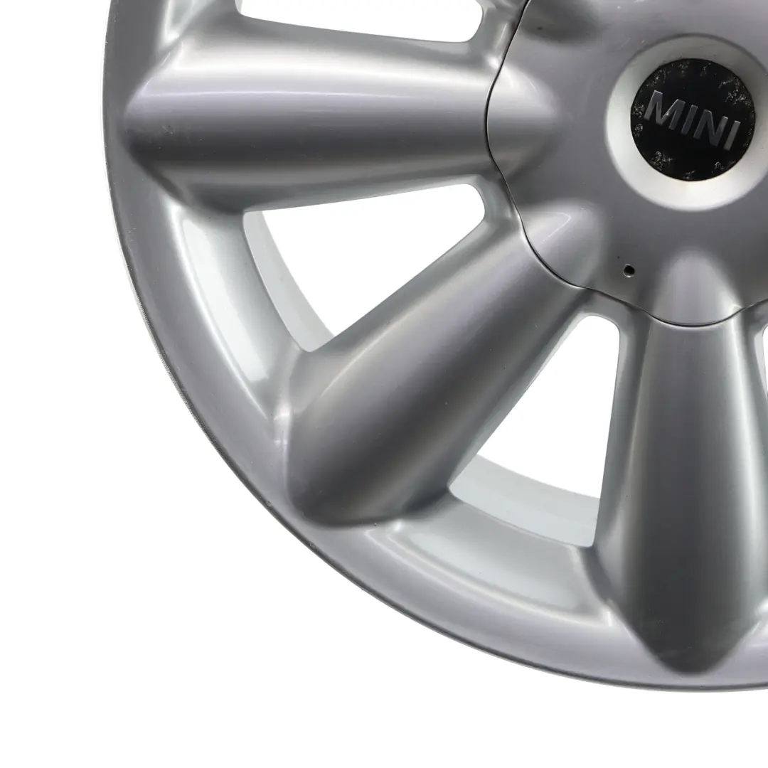 Mini Cooper R60 R61 Silver Wheel Alloy Rim 18" ET:52 7,5J Turbo Fan 126 - SKU 9803724-3 - Part number 9803724