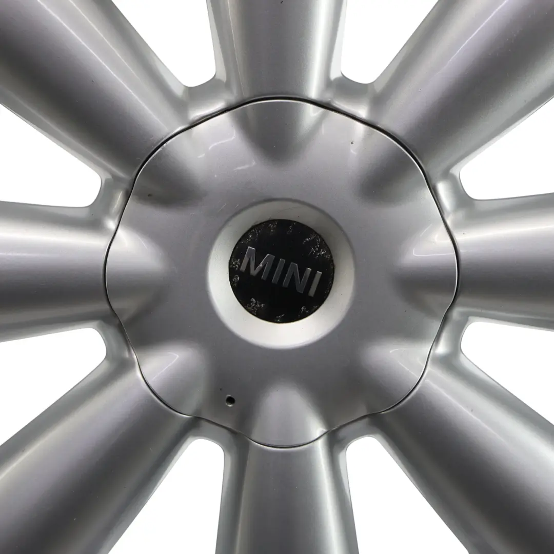 Mini Cooper R60 R61 Silver Wheel Alloy Rim 18" ET:52 7,5J Turbo Fan 126 - SKU 9803724-3 - Part number 9803724