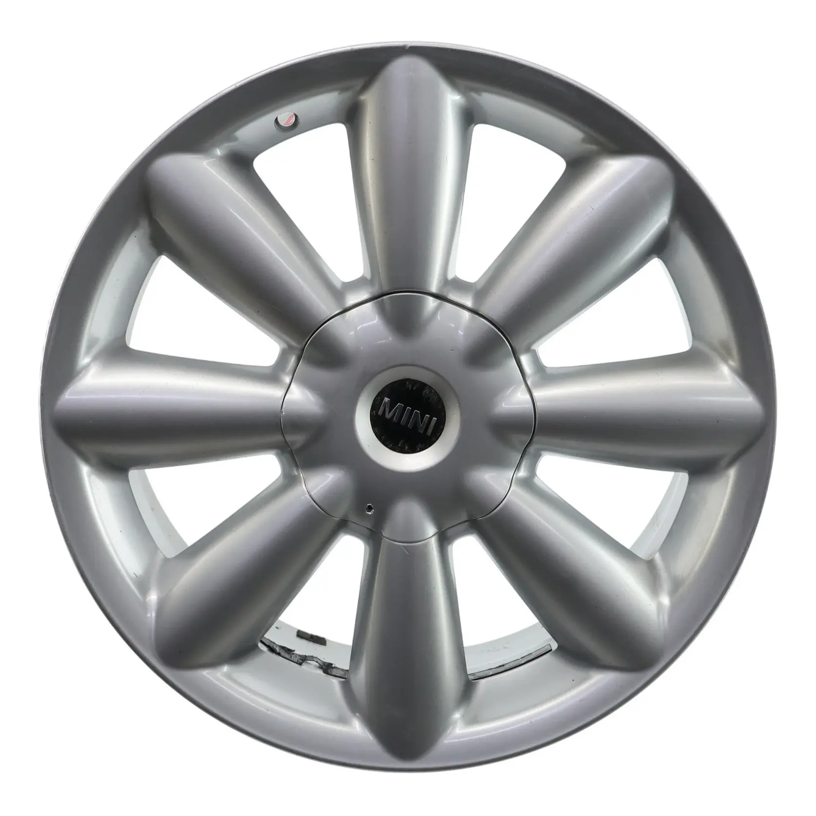 Mini Cooper R60 R61 Silver Wheel Alloy Rim 18" ET:52 7,5J Turbo Fan 126 9803724