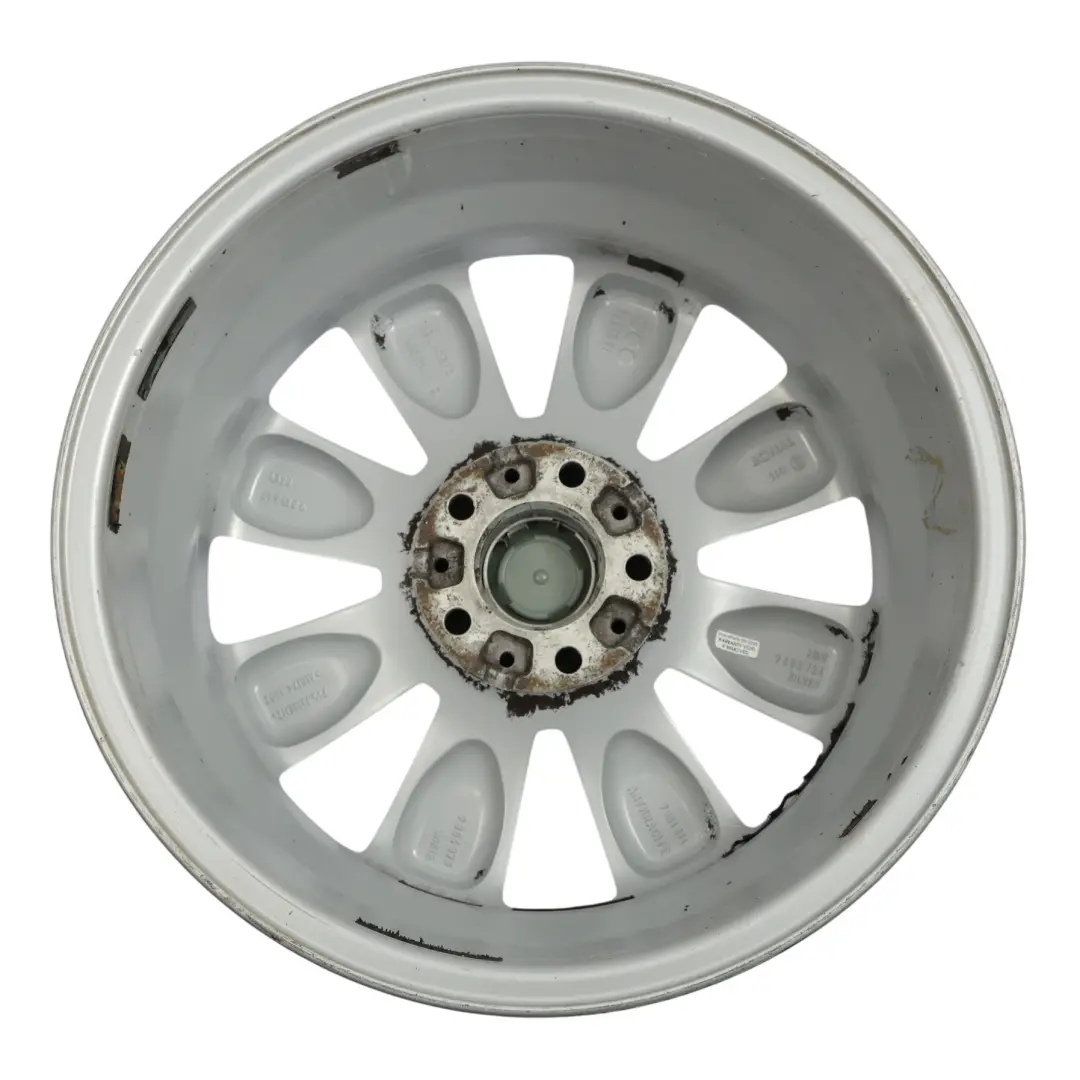 Mini Cooper R60 R61 Silver Wheel Alloy Rim 18" ET:52 7,5J Turbo Fan 126 - SKU 9803724-4 - Part number 9803724