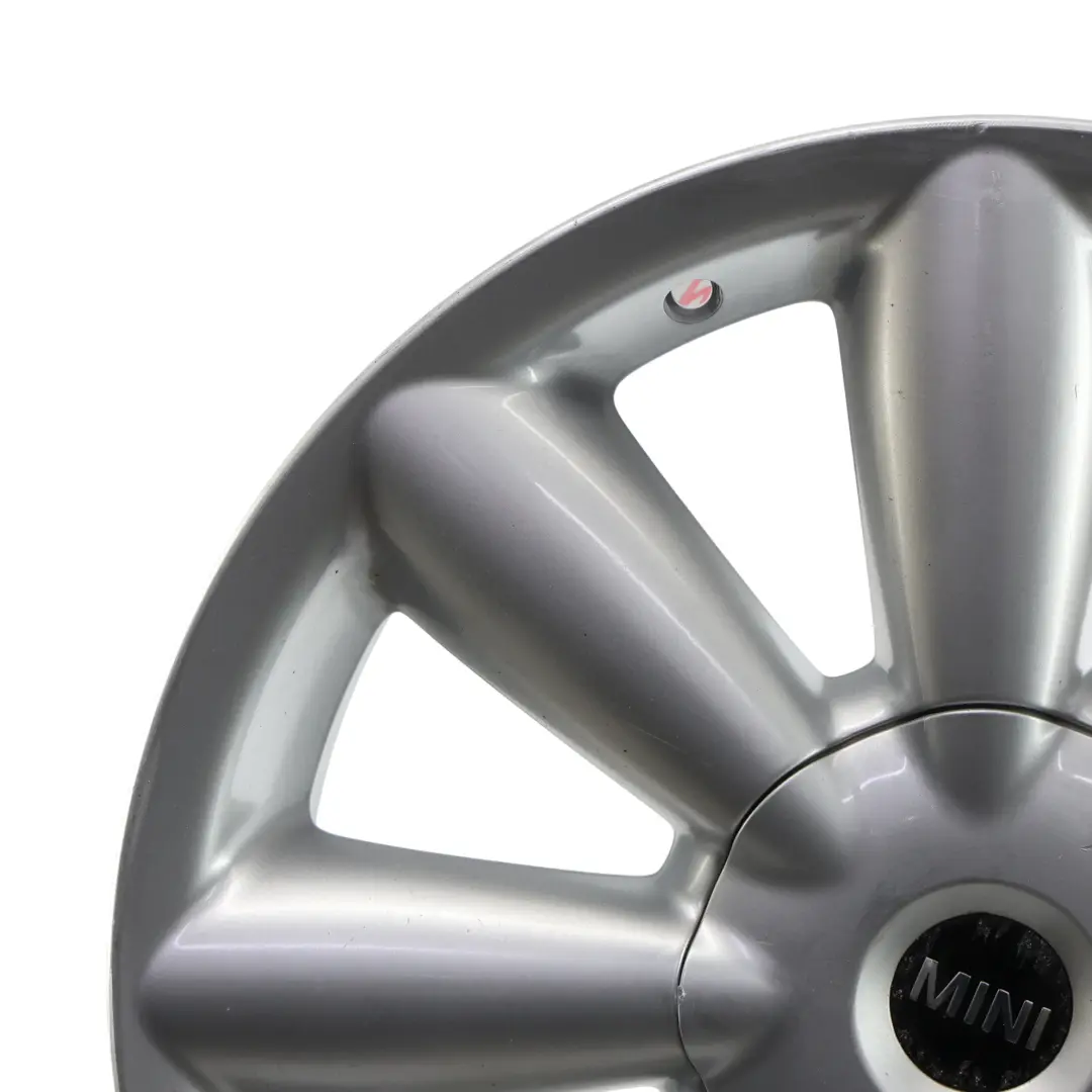 Mini Cooper R60 R61 Silver Wheel Alloy Rim 18" ET:52 7,5J Turbo Fan 126 - SKU 9803724-4 - Part number 9803724