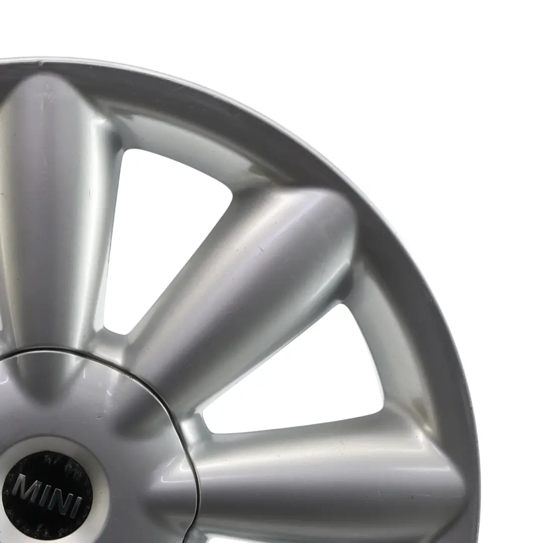 Mini Cooper R60 R61 Silver Wheel Alloy Rim 18" ET:52 7,5J Turbo Fan 126 - SKU 9803724-4 - Part number 9803724