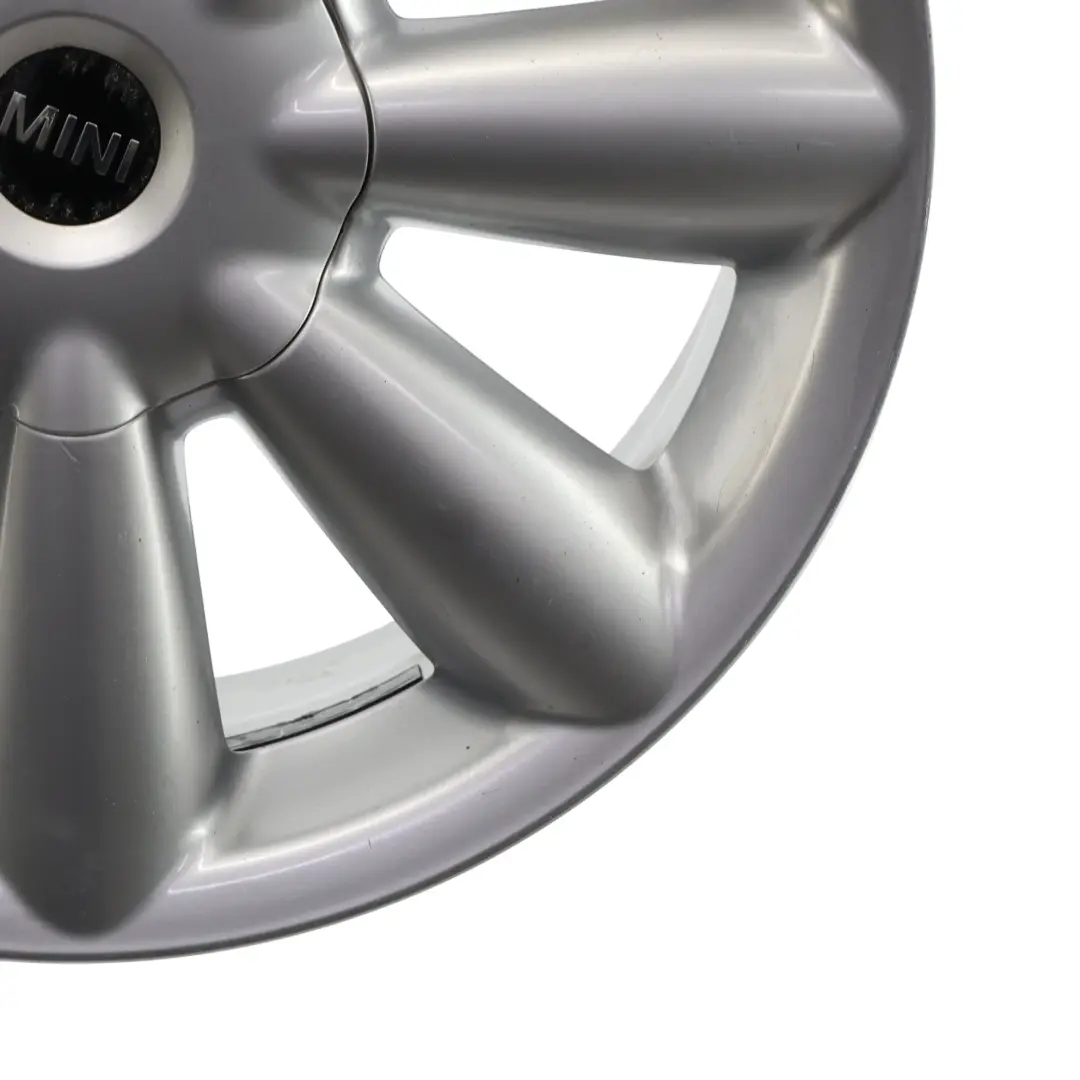 Mini Cooper R60 R61 Silver Wheel Alloy Rim 18" ET:52 7,5J Turbo Fan 126 - SKU 9803724-4 - Part number 9803724