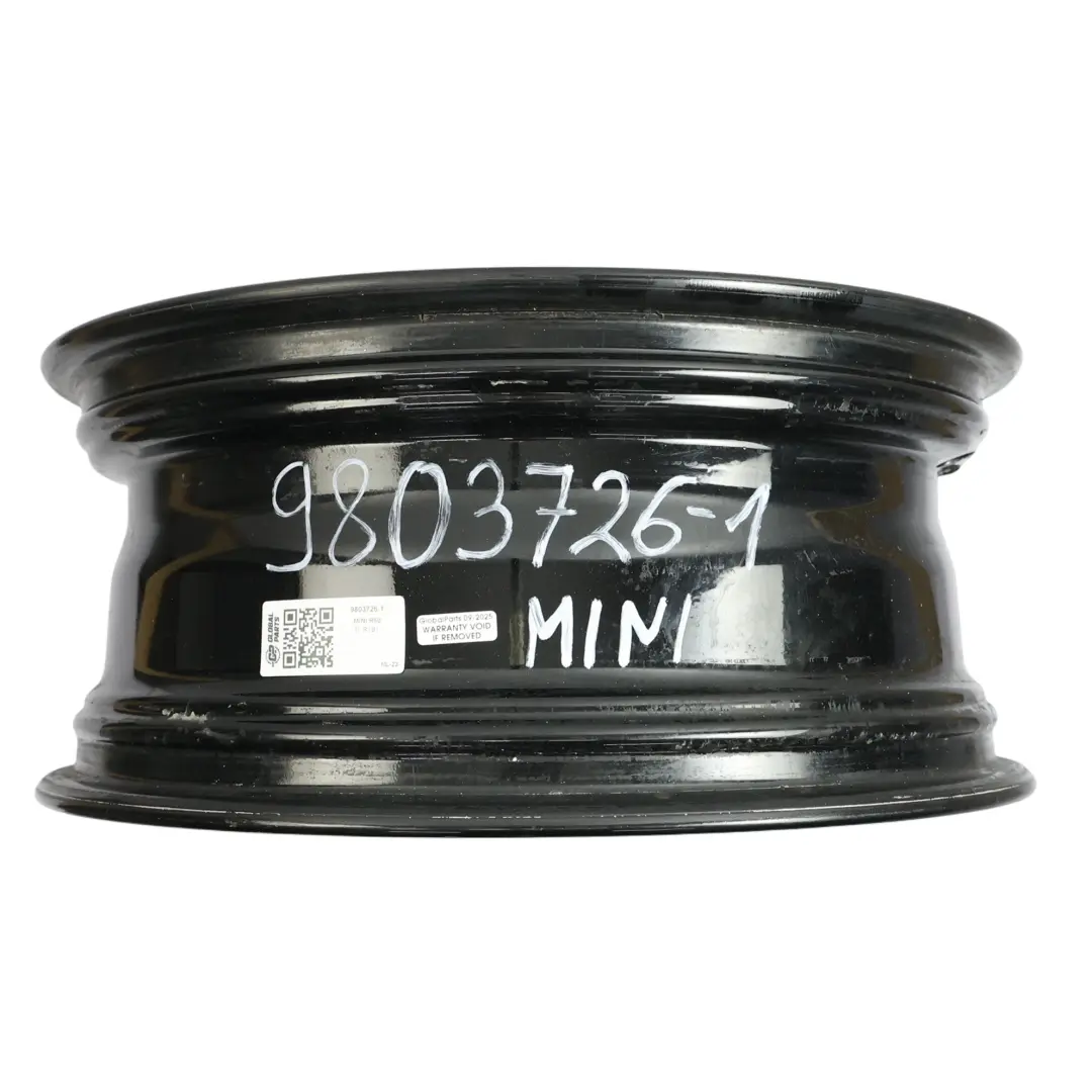 Mini Cooper R60 R61 llanta De aleacion negro 17 "7J 5-Star doble radio 124 - SKU 9803726-1 - Número de pieza 9803726