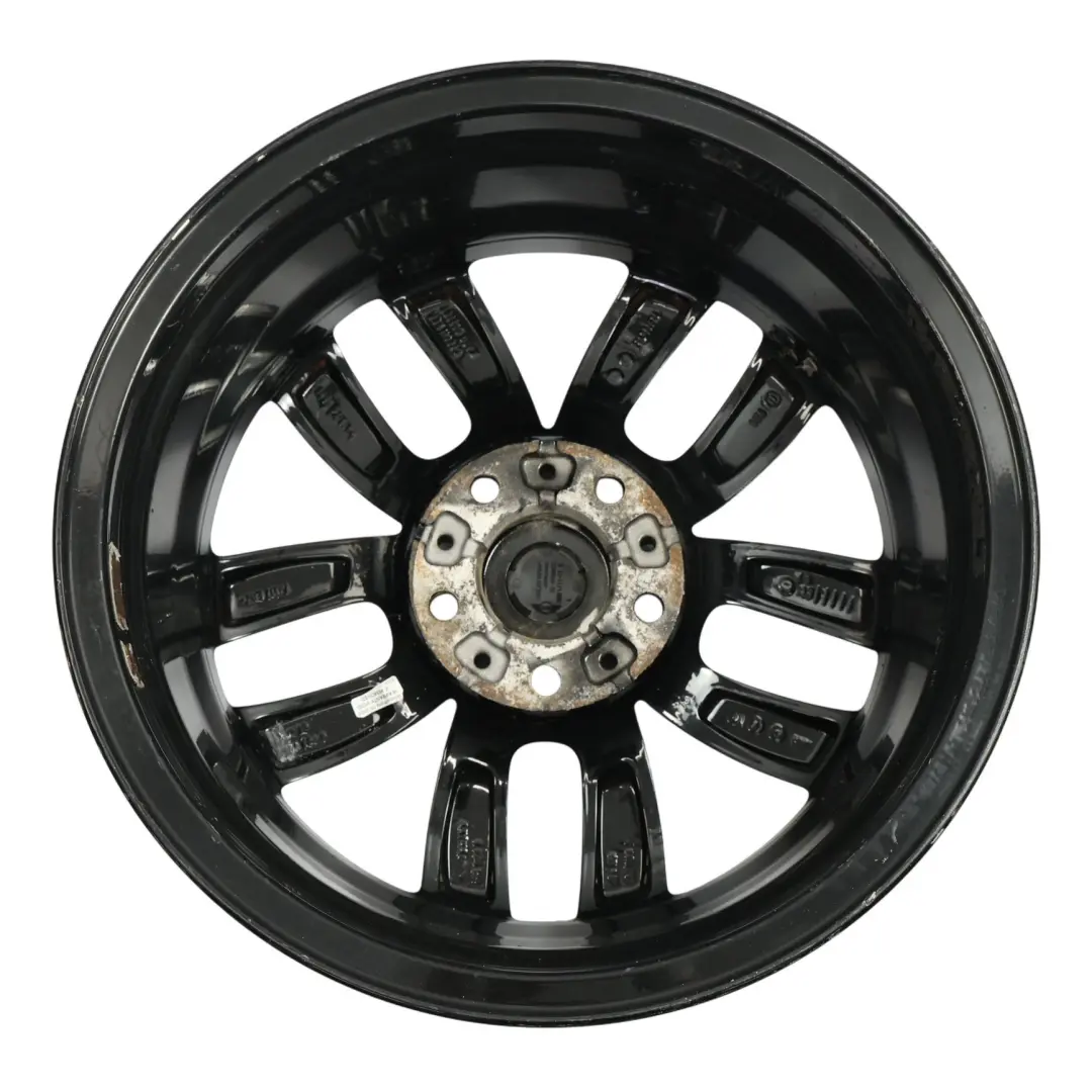 Mini Cooper R60 R61 Cerchio in lega nero 17" 7J 5-Star Doppie Razze 124 - SKU 9803726-1 - Numero di parte 9803726