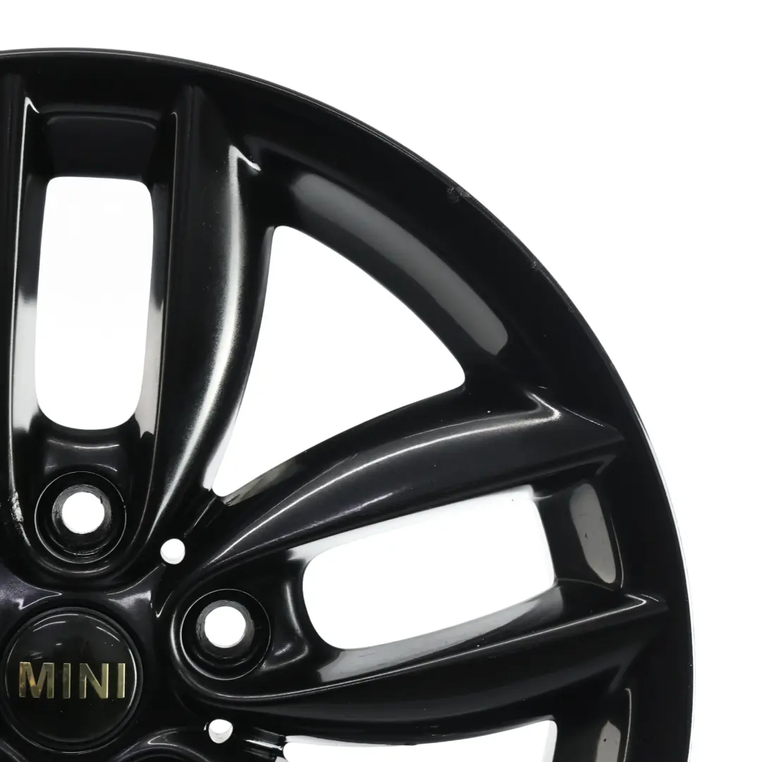 Mini Cooper R60 R61 Noir Jante Alliage 17" 7J 5-Star Double Spoke 124 - SKU 9803726-1 - Numéro de pièce 9803726