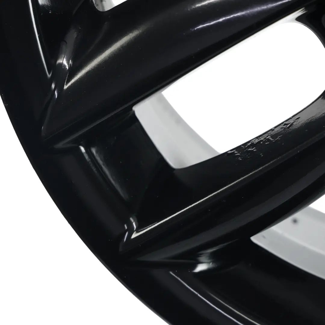 Mini Cooper One R60 R61 Black Wheel Alloy Rim 17" 7J 5-Star Double Spoke 124 - SKU 9803726-3 - Part number 9803726