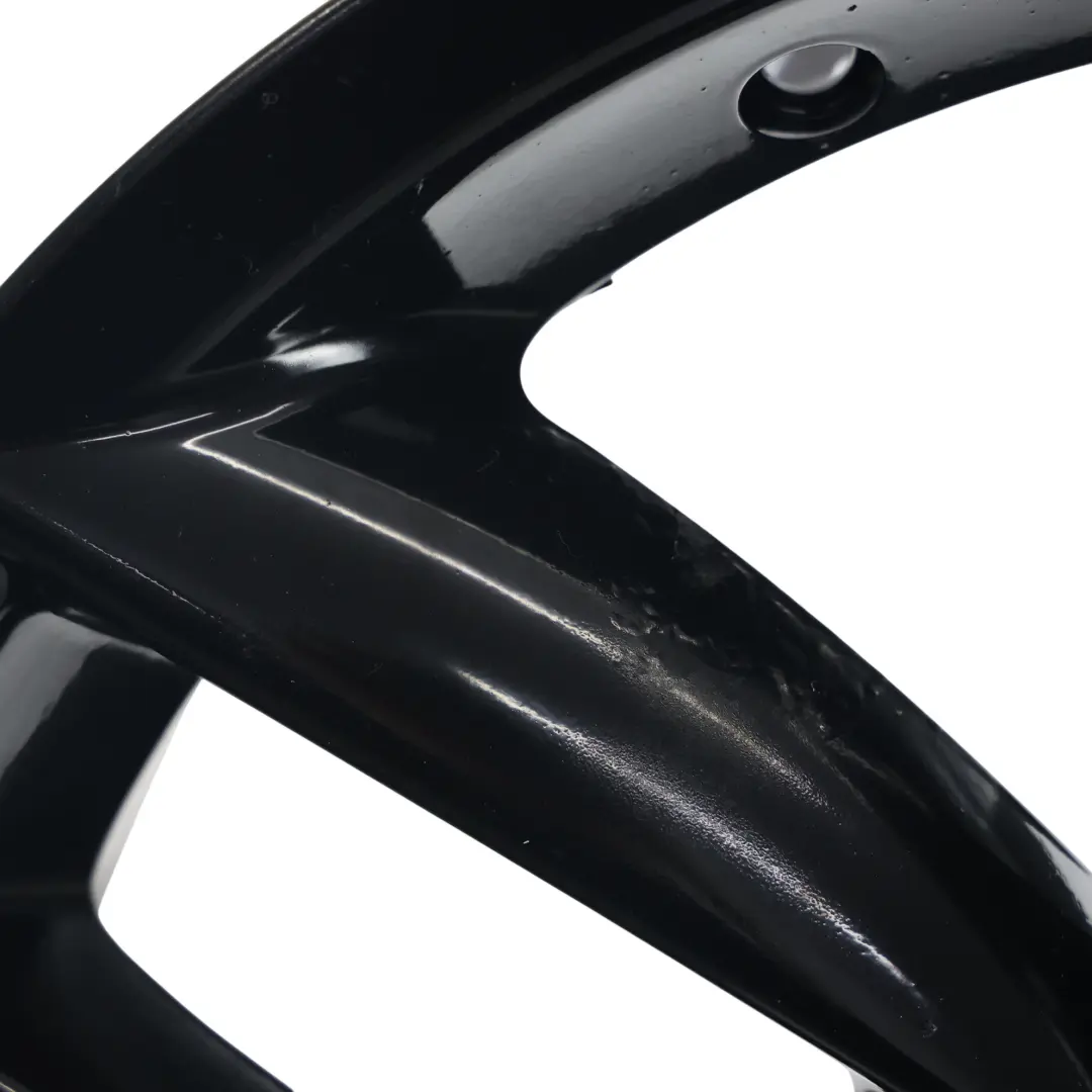 Mini Cooper One R60 R61 Black Wheel Alloy Rim 17" 7J 5-Star Double Spoke 124 - SKU 9803726-3 - Part number 9803726