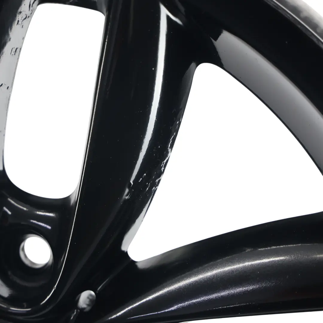 Mini Cooper One R60 R61 Black Wheel Alloy Rim 17" 7J 5-Star Double Spoke 124 - SKU 9803726-3 - Part number 9803726