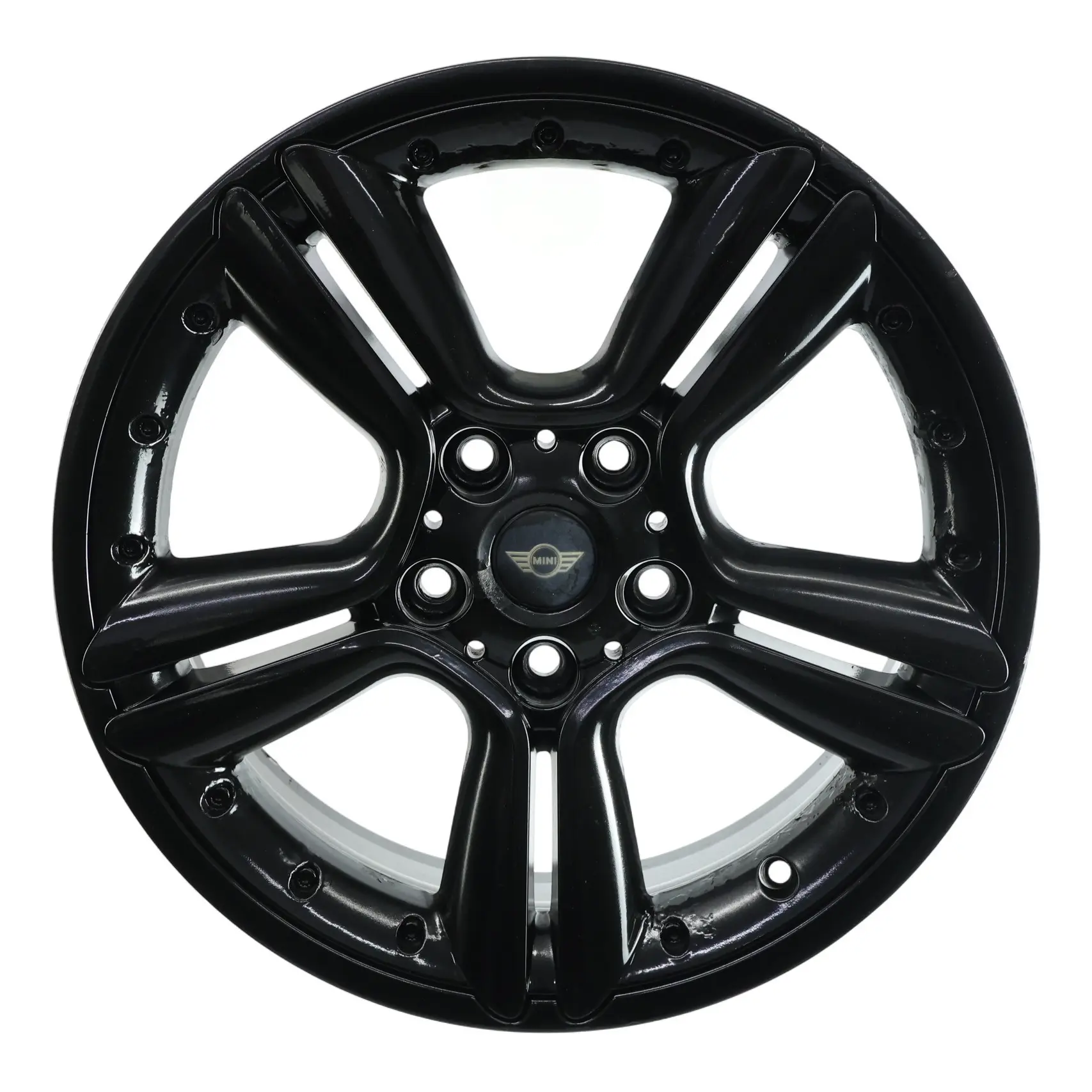 Mini Cooper R60 R61 Cerchio in lega nero 18" ET:52 7,5J 5-Star Doppie razze 127