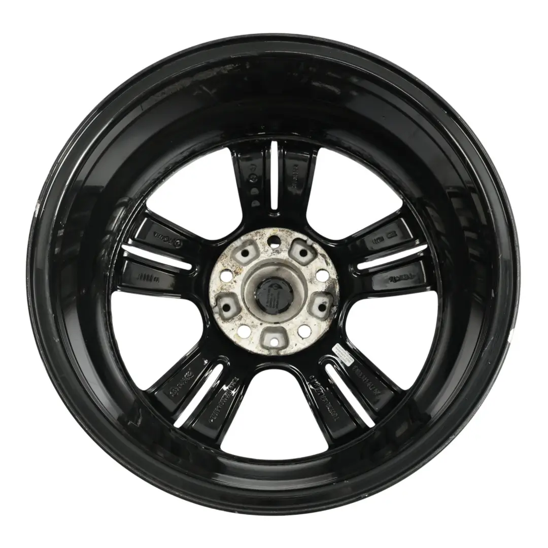 Schwarz Alufelge 18" ET:52 7,5J 5-Stern Doppelspeiche 127 für Mini Cooper R60 R61 mit Teilenummer 9803727 Mini Cooper R60 R61 Schwarz Alufelge 18" ET:52 7,5J 5-Stern Doppelspeiche 127 - SKU 9803727-2 - Teilenummer 9803727
