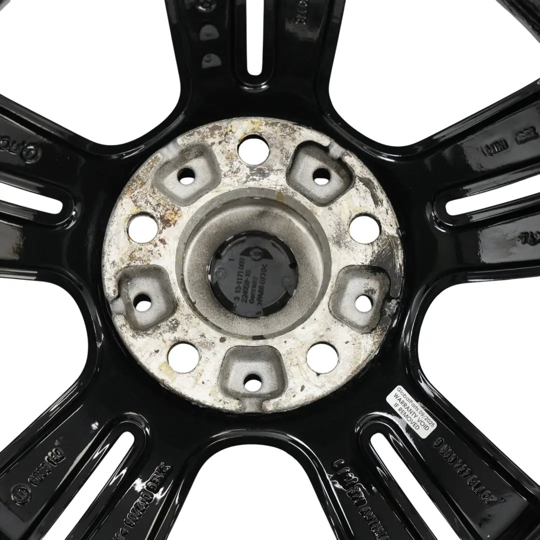 Mini Cooper R60 R61 Black Wheel Alloy Rim 18" ET:52 7,5J 5-Star Double Spoke 127 - SKU 9803727-2 - Part number 9803727