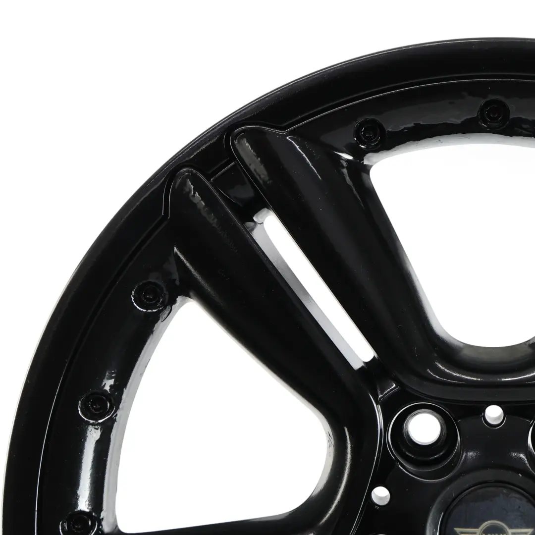 Mini Cooper R60 R61 Black Wheel Alloy Rim 18" ET:52 7,5J 5-Star Double Spoke 127 - SKU 9803727-2 - Part number 9803727