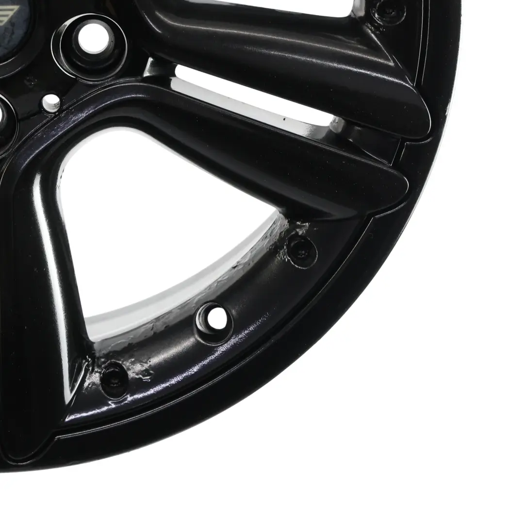 Mini Cooper R60 R61 Black Wheel Alloy Rim 18" ET:52 7,5J 5-Star Double Spoke 127 - SKU 9803727-2 - Part number 9803727