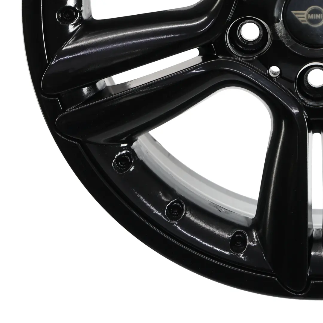 Mini Cooper R60 R61 Black Wheel Alloy Rim 18" ET:52 7,5J 5-Star Double Spoke 127 - SKU 9803727-2 - Part number 9803727